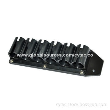 Side saddle 12GA Shot Shell Carrier for Mossberg 500, 590 and 590DA Shotguns